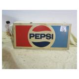 10' X 22' PEPSI TIN SIGN