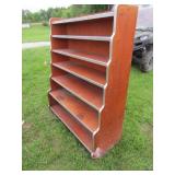 7 TIER COUNTRY STORE DISPLAY RACK 49' X 56'