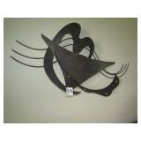 METAL WALL ART DESIGN, MID CENTURY BY CURTIS