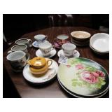 COLLECTOR CUPS & SAUCERS; VINTAGE DINNERWARE