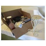 CANDLE STAND ; BATHROOM ACCESSORIES