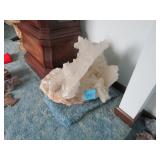 LARGE NATURAL WHITE QUARTZ CLUSTER WOW! MUST SEE