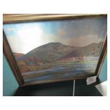 3- D  PICTURE OF MOUNTAIN