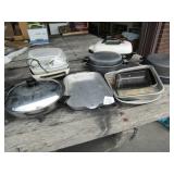 BIG LOT ELECTRIC SKILLETS ; BAKING PANS ; MORE