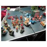 15- HOLIDAY FIGURINES ; CHRISTMAS TREE ORANAMENTS