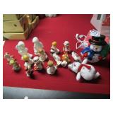 15 + CHRISTMAS HOLIDAY FIGURINES ; MORE