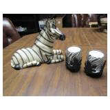 ZEBRA FIGURINES ; MORE