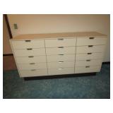 6 FT. X 21' W X 381/2' TALL 15 DRAWER COUNTRY