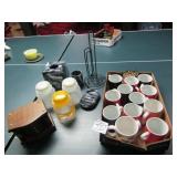 COFFEE CUPS ; CANSITER JARS ; MORE