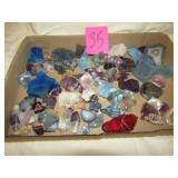 40+ PIECES COLLECTOR MINERAL ,POLISH ROCKS, CORAL