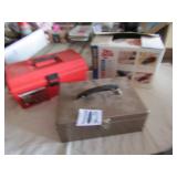 MONEY BOX; NEW POLY TOOL BOX ; MORE