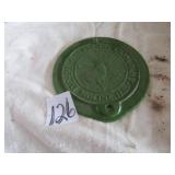 DEERE & MANSOR CAST IRON PLANTER LID