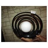 BLACK RETRO TV LIGHT, 17'