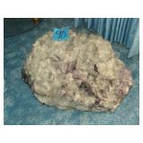 LARGE PURPLE FLUORITE CLUSTER 21' W X 8' T