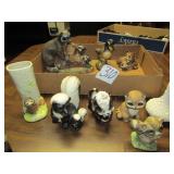 8- ANIMAL FIGURINES