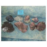 8 PIECES COLLECTOR ROCKS