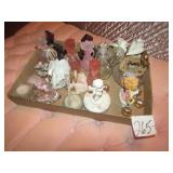 FLAT FULL FIGURINES ; DECOR , VINTAGE PERFUME