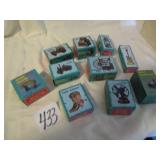 10 DIE CAST MINIATURE PENCIL SHARPNERS