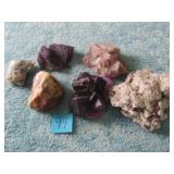 6 PIECES COLLECTOR ROCKS
