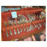 100+ PIECES ANEITA FLATWARE W/ SPECIAL PIECES