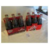 2- 6 PK. COKE POP BOTTLES - SUPER BOWL XXXIV