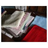 7 VINTAGE TABLE CLOTHES ; MORE