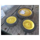 PEDAL TRACTOR REAR TIRE & 2 FRONT TIRES