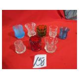 8- VINTAGE  TOOTH PICK HOLDERS