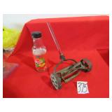 WOW! 71/2' SALESMAN SAMPLE REEL MOWER IN WORKING