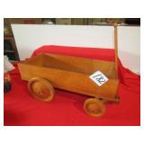 191/2' CUSTOM MADE WOOD WAGON -MODEL SIZE