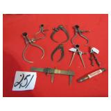 8- MECHINST CALIPERS - MOORE & WRIGHT ,BOKER, WELS