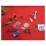 10+ MINIATURES ; BRASS LIGHTER; MORE