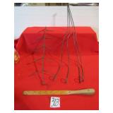 EAR CORN DRYER ;WIRE TOWEL RACK ;CUT OFF LOG