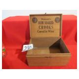 COUNTRY STORE DISPLAY BOX - BRUMMER'S RUM