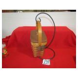 LONGABERGER WIRE BASKET STAND W/ 25tH ANNV.