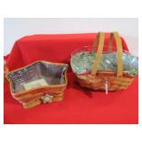 CHRISTMAS LONGABERGER 2001 STAR BASKET ; 2014 GET