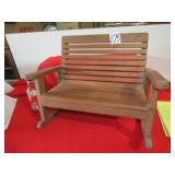 19' CHILD'S OR DOLL ROCKING CHAIR