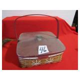 2009 SNOW FLAKE COOKIE LONGABERGER BASKET