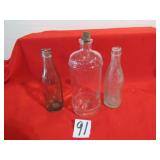 VINTAGE COCA COLA POP BOTTLE MT VERNON IL.;
