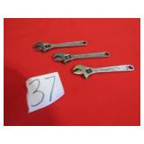 3- 41/4' CRESCENT WRENCHES