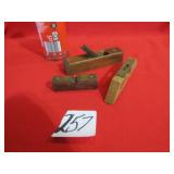 11/4' X51/2' MINIATURE WOOD PLANE ; 2 LEVELS
