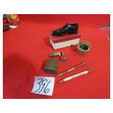 HANOVER SAMPLE PLASTIC SHOE W/ BOX ;COCA COLA &