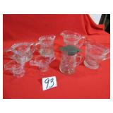 2 CREAMER/ SUGAR SETS; CREAMERS ; MORE