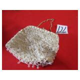 VINTAGE BEADED FANCY LADIES PURSE ,61/2'