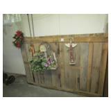 54" TALL X 80" LONG BARN BOARD WALL DECOR
