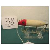 SOUTH BEND BASS LURE W/ GLASS EYES ORENO 33/4"