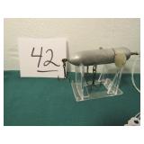 ALUMINUM TUBE LURE W/ REVOLVING HEAD, UNKNOWN
