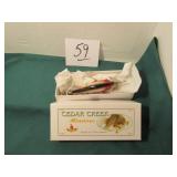 CEDAR CREEK #102 WHITE STRAWBERRY COLLECTOR LURE