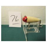 WM. JAMISON BABY WINGED MASCOT WOODEN LURE