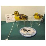 NFLCC CREE DUL DUCL W/ BUTTON BROWN & YELLOW